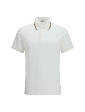 Burberry Check-patch Cotton T-shirt