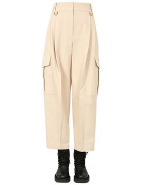 Cargo-style Straight-leg Trousers