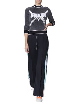 OFF-WHITE Slim Fit Cropped Sweater