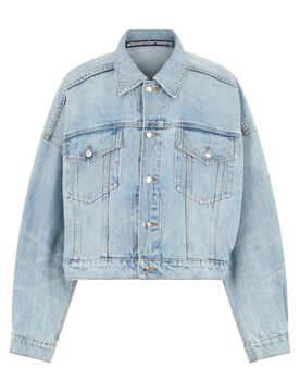 Alexander Wang Cropped Denim Jacket