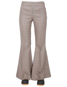 Mona Flared High-Waist Trousers