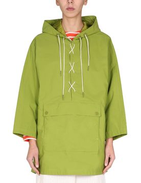 Women's Adjustable Hooded Parka Jacket