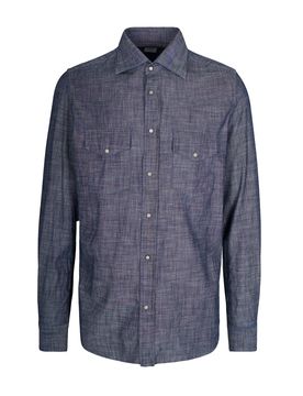 Mini Casual Button-Up Shirt for Men