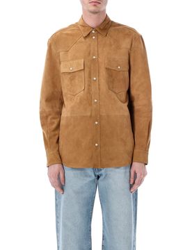Sword Giacca-camicia in Pelle