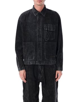And Wander Textured Shirt Jacket