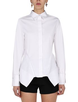 Cotton Poplin Shirt with Insert