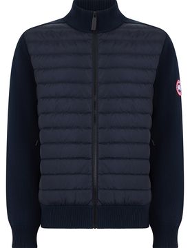 Wool Jacket with Padded Inserts for Men