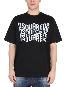 DSQUARED Logo-print T-shirt