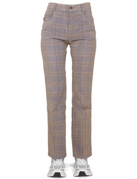 MCQ Print Wide-Leg Jeans