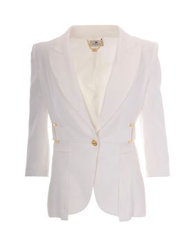 Button-fastening Blazer