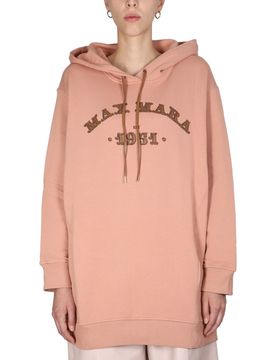 MAX MARA Adito Logo Cotton Hoodie