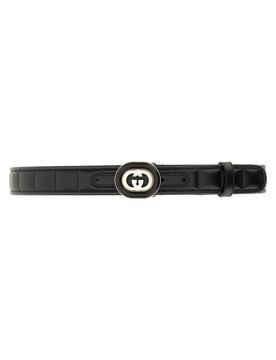 Belt with Interlocking G Buckle REVERSIBLE
