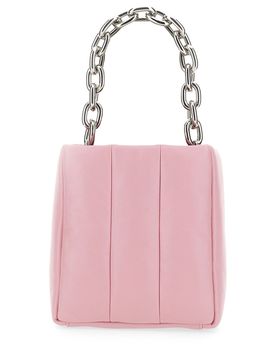 Mini Handbag with Chain Handle and Adjustable Strap