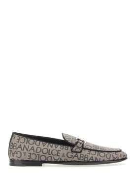 Printed Jacquard Loafers