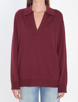 GUCCI Wool V-neck Sweater