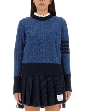 Fine Merino Wool 4-Bar Tee