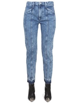Women's High-Waisted Mini Jeans