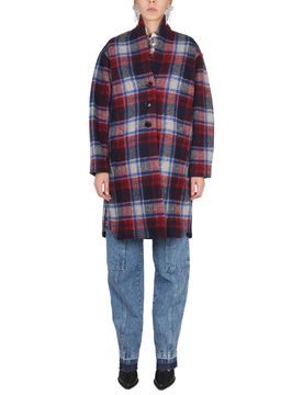 Vania Cropped Embroidered Quilted Cotton Jacket