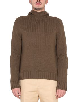 Textured Jersey with Hood
