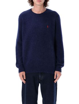Crimson Neck Pullover Sweater - Size L