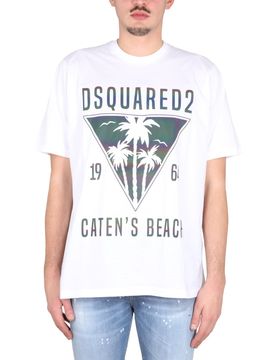 DSQUARED Caten's Beach T-shirt