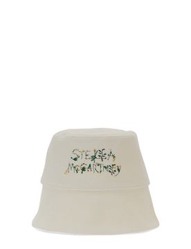 Embroidered-logo Bucket Hat