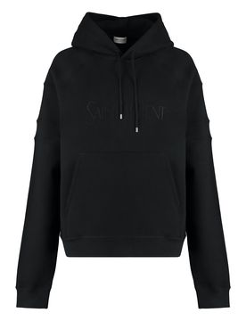 Logo Detailed Drawstring Hoodie