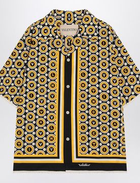 Valentino Men's Bowling Shirt