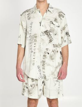 Men's Mini Short Sleeve Shirt