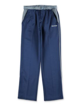 Modern Kids' Trousers in Soft Technical Fabric