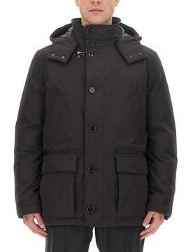 Technical Fabric Caban Jacket - Regular Fit
