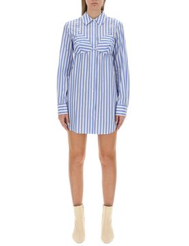 Cotton Mini Dress for Women - Regular Fit