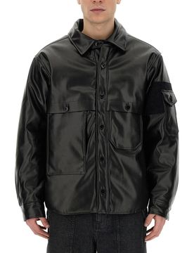 AïE Flap-pocket Buttoned Overshirt