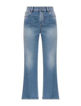 GUCCI Cropped Flared Denim Jeans