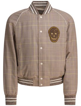 Embellished Wool Blouson Jacket