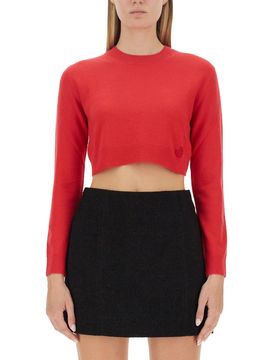 PATOU Cropped Shirt