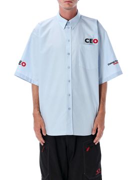 Balenciaga Ceo Uniform Logo Shirt