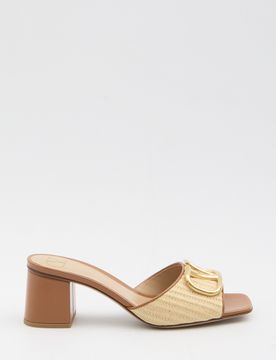 Valentino Chic Vlogo Mini Sandals