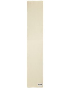 JIL SANDER Logo Scarf