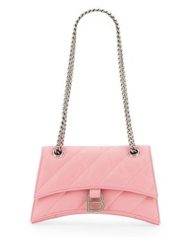 Quilted Crush Calfskin Small Chain Bag