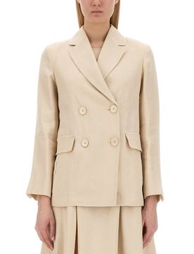 S MAX MARA Linen Laura Jacket