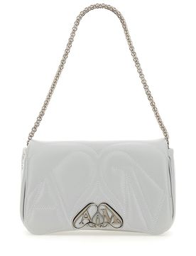 Seal Bag in Leather with Quilted Monogram