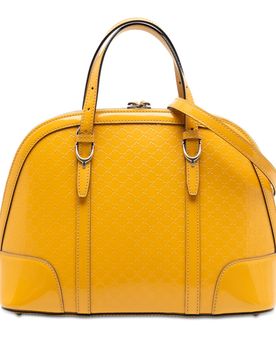 Small Microssima Patent Nice Dome Satchel