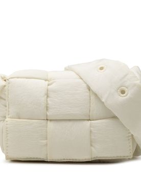 Candy Nylon Intrecciato Padded Tech Cassette Crossbody