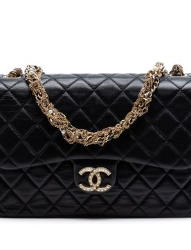 Medium Quilted Lambskin Westminster Pearl Flap