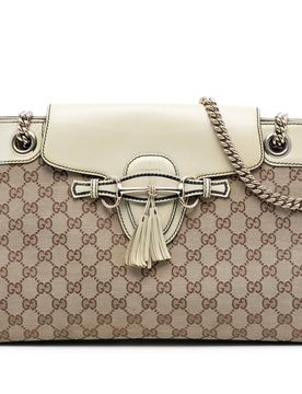 Large GG Canvas Emily Shoulder Bag