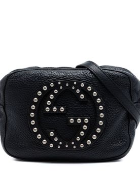 Studded Calfskin Soho Disco Crossbody