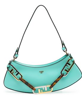 Leather OLock Swing Satchel