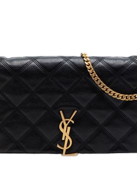 Quilted Diamond Lambskin Becky Wallet on Chain