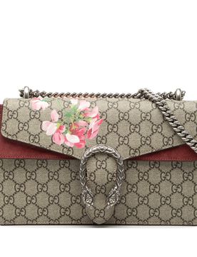 Medium GG Supreme Blooms Dionysus Shoulder Bag